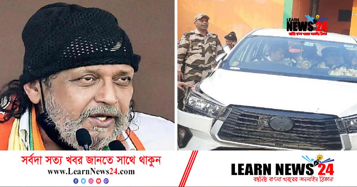 দুর্ঘটনার কবলে মিঠুন দুর্ঘটনার কবলে মিঠুন