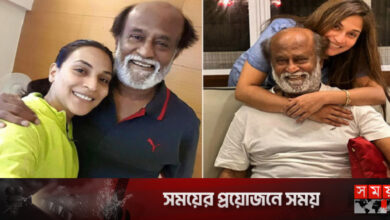 প্রথমবার মেয়ের নির্দেশনায় রজনীকান্ত