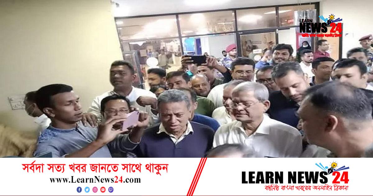 একদিন আগেই বরিশালে মির্জা ফখরুল একদিন আগেই বরিশালে মির্জা ফখরুল