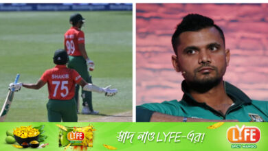 সাকিবের বিতর্কিত আউটে চটেছেন মাশরাফী