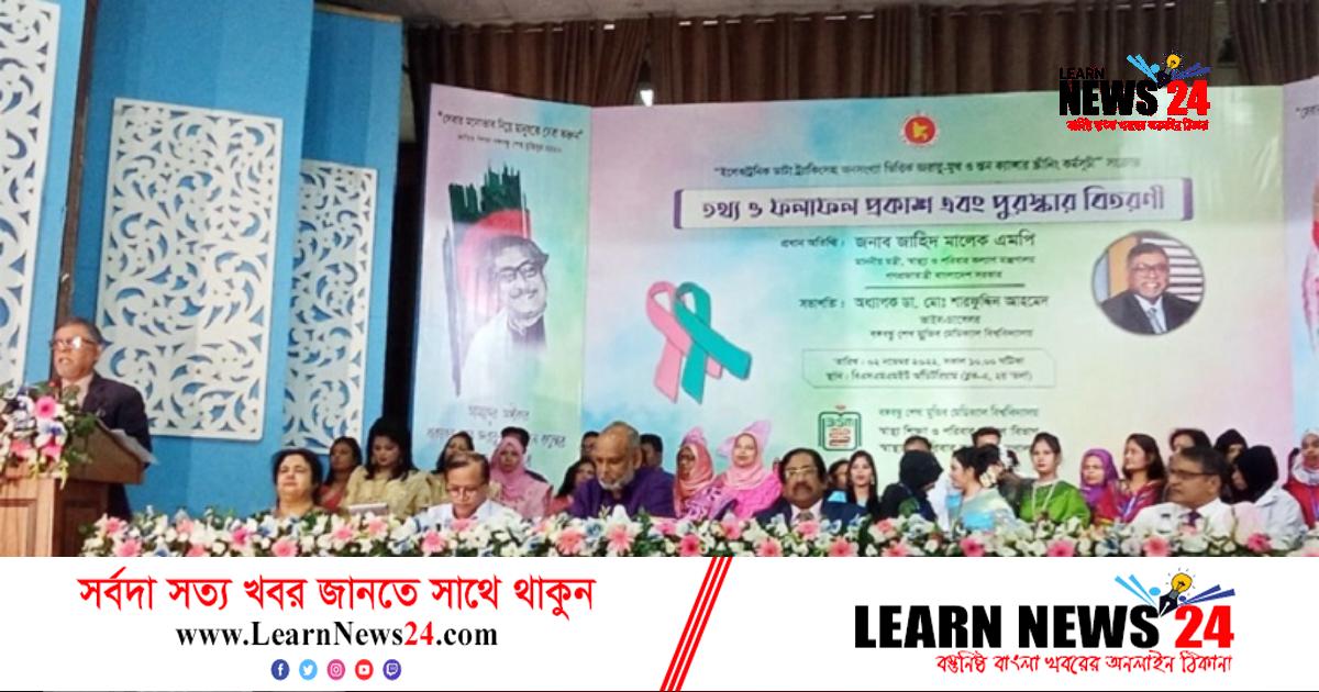 এক বছরে করোনার চেয়ে ক্যানসারে তিন গুণ বেশি মানুষ মারা গেছে: স্বাস্থ্যমন্ত্রী