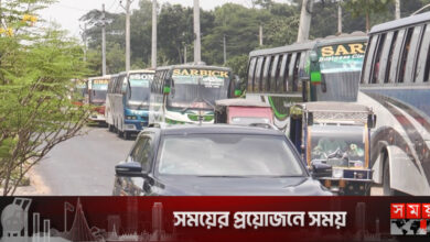 শুধু ফরিদপুরগামী পরিবহন বন্ধ