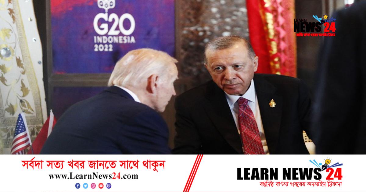 শস্য রফতানি নিয়ে বাইডেন-এরদোগান আলোচনা সম্পন্ন শস্য রফতানি নিয়ে বাইডেন-এরদোগান আলোচনা সম্পন্ন