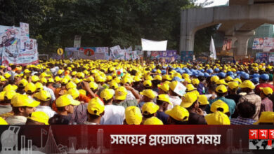 সোহরাওয়ার্দী উদ্যানে যুবলীগ নেতাকর্মীদের ঢল