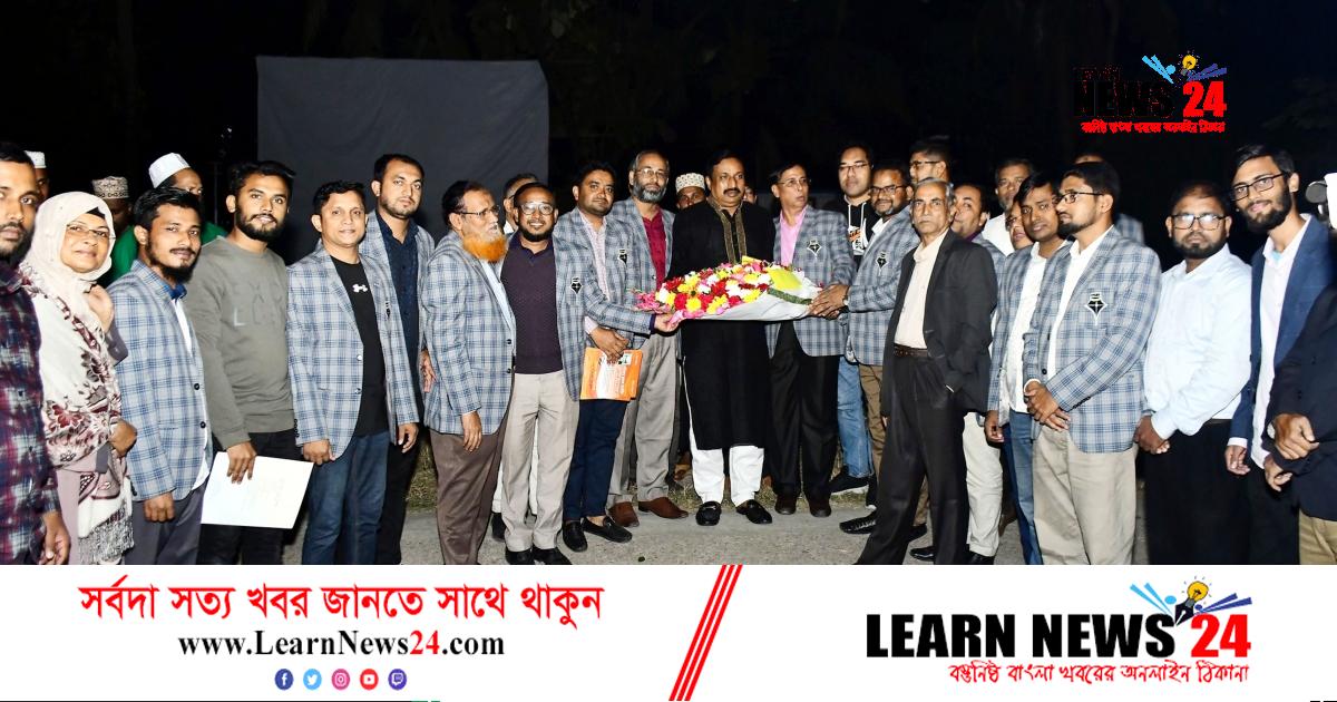 এমপি নিজাম হাজারীর সাথে ফেনী রিপোর্টার্স ইউনিটির নবনির্বাচিত কমিটির শুভেচ্ছা বিনিময়