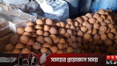 শীত আমেজে বাজারে বেড়েছে নারিকেল-গুড়ের কদর