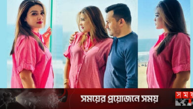 বেবি বাম্পে ধরা দিলেন মাহি