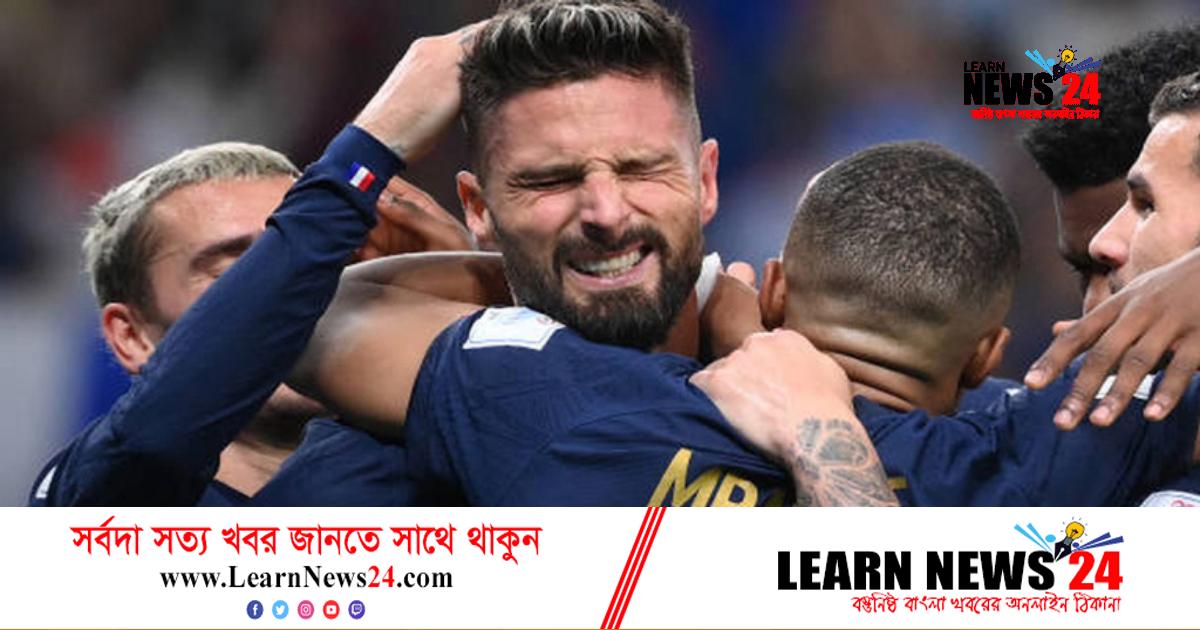 প্রথমার্ধে এগিয়ে ফ্রান্স প্রথমার্ধে এগিয়ে ফ্রান্স