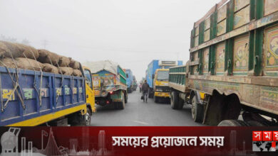 ঢাকা-টাঙ্গাইল-বঙ্গবন্ধু সেতু মহাসড়কে তীব্র যানজট