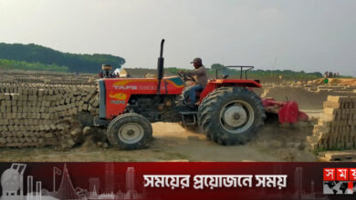 কুষ্টিয়ায় অবৈধ ইটভাটায় ৩০ লাখেরও বেশি ইট ধ্বংস