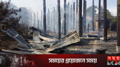 মিয়ানমার: মানবাধিকার দিবসে ২৬ গ্রাম পুড়িয়ে দিল জান্তাবাহিনী