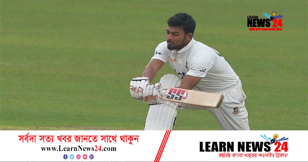 প্রথম বলেই শান্তর বিদায়