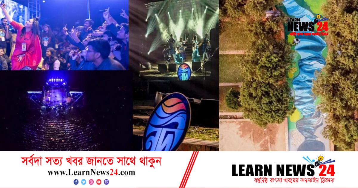 জাবির মুক্তমঞ্চে নদীর জীবনচিত্র আঁকল শিক্ষার্থীরা