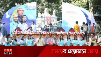 উৎসবের আমেজে চলছে ঢাবি ছাত্রলীগের সম্মেলন