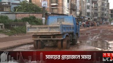 সৈয়দ আমির উদ্দিন পাগলা মিয়া সড়কের দায়িত্ব নিচ্ছে না কেউ!