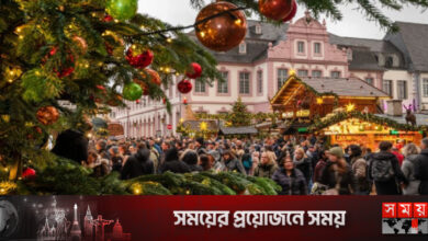 জার্মানিতে জমে উঠেছে মাসব্যাপী ক্রিসমাস মেলা