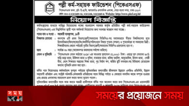 চাকরি দিচ্ছে পিকেএসএফ