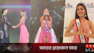‘মিসেস ওয়ার্ল্ড’ কাশ্মীরিকন্যা