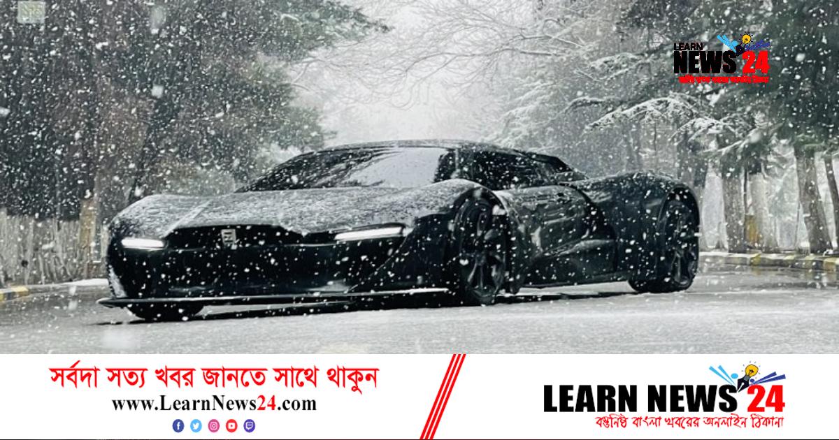 কাবুলের রাস্তায় আফগানিস্তানে তৈরি অত্যাধুনিক 'স্পোর্টস কার'