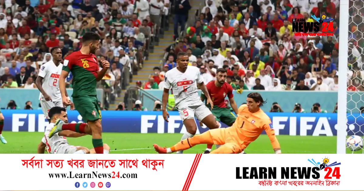 সুইজারল্যান্ডকে গোলবন্যায় ভাসিয়ে কোয়ার্টারে রোনালদোর পর্তুগাল