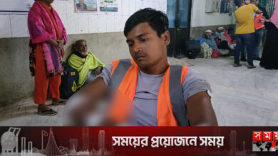 মগবাজারে হঠাৎ বিস্ফোরণ, আহত ৪