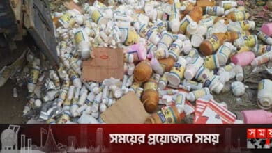 গাইবান্ধায় অনুমোদনহীন ওষুধ কারখানায় অভিযান