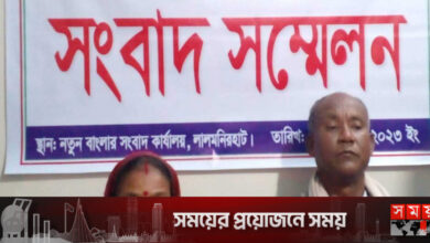 কলহের জেরে গলায় জুতার মালা, বিচারের দাবিতে সংবাদ সম্মেলন