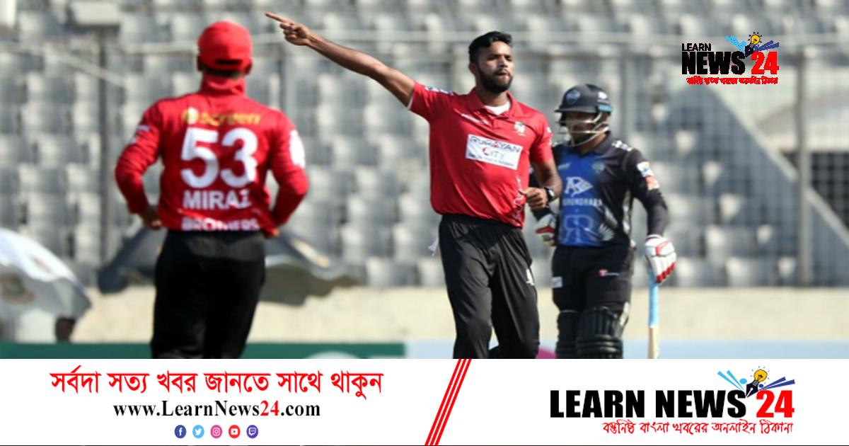 রংপুরকে হারিয়ে প্রথম জয় সাকিবের বরিশালের রংপুরকে হারিয়ে প্রথম জয় সাকিবের বরিশালের