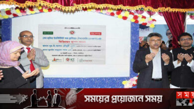 মাদারীপুরের শিবচরে শিফট-এর ভিত্তিপ্রস্তর স্থাপন