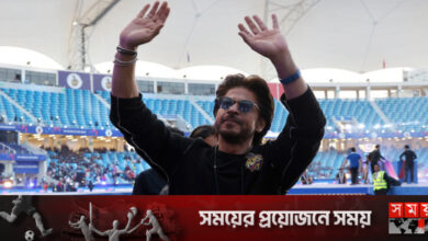 আইএলটি-২০’র উদ্বোধনী মাতালেন শাহরুখ খান