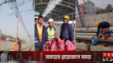 আড়াই ঘণ্টা পর মেট্রোরেল চলাচল শুরু