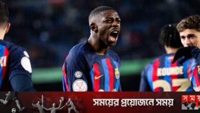 দেম্বেলের গোলে সেমিফাইনালে বার্সেলোনা
