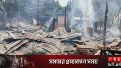 ছয়টি সাগাইং গ্রামে আগুন দিল জান্তা সেনারা