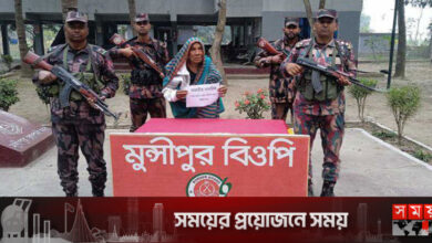 চুয়াডাঙ্গা সীমান্তে আটক ভারতীয় বৃদ্ধাকে ফেরত