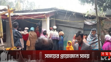 নরসিংদীতে বসতঘর থেকে গৃহবধূর মরদেহ উদ্ধার