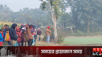ঝিনাইদহে মাঠে মিলল স্কুলশিক্ষকের মরদেহ