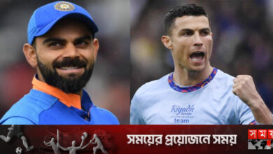 ‘এরপরও বলা হয় ফুরিয়ে গেছে’, রোনালদোকে নিয়ে কোহলি