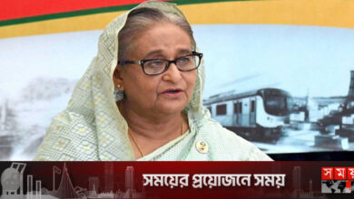 টুঙ্গিপাড়ার উদ্দেশে রওয়ানা দিয়েছেন প্রধানমন্ত্রী