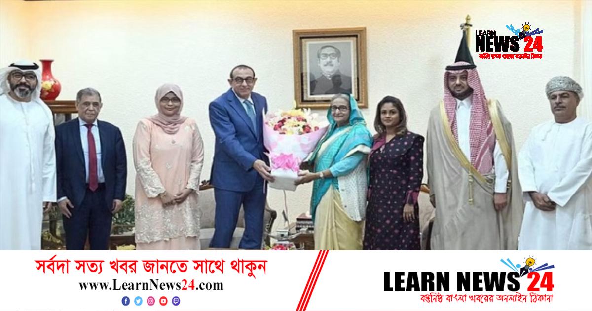 প্রধানমন্ত্রীর সঙ্গে ৭ দেশের রাষ্ট্রদূতের সাক্ষাৎ